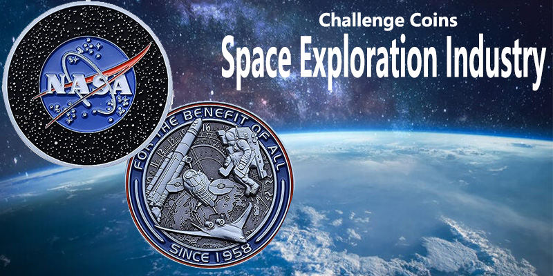 Daag munten uit in de space exploratie -industrie