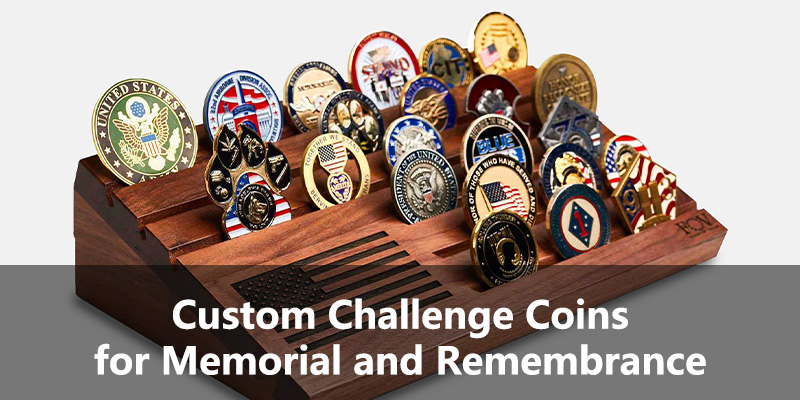 Custom Challenge Coins voor Memorial en Remembrance 