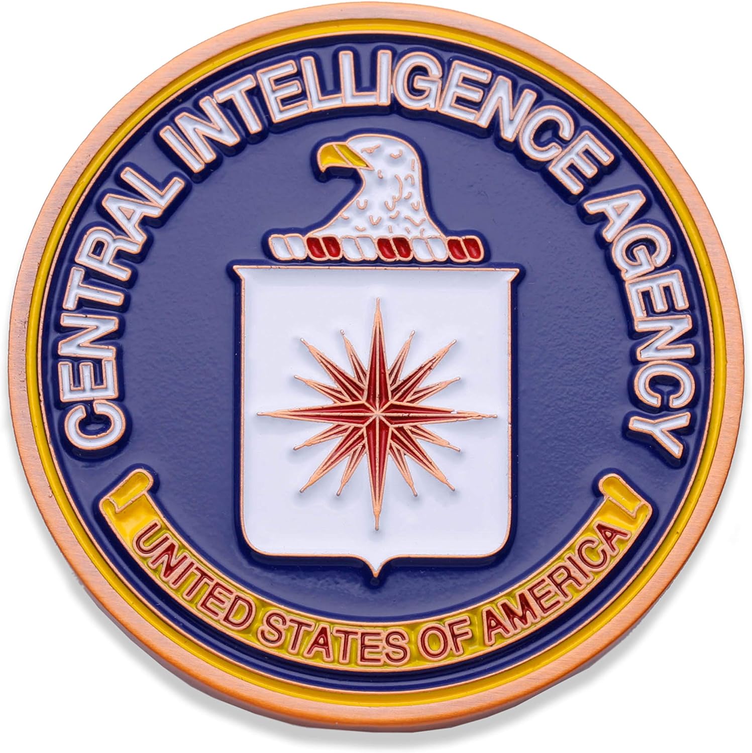 Custom USA Government Department Central Intelligence Agency Challenge Coin Metal CIA FBI DEA Challenge Coin