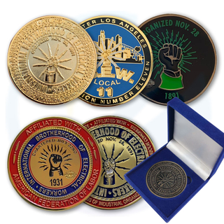 Aangepaste gepersonaliseerde militaire commando munten aangepaste IBEW Challenge -munten
