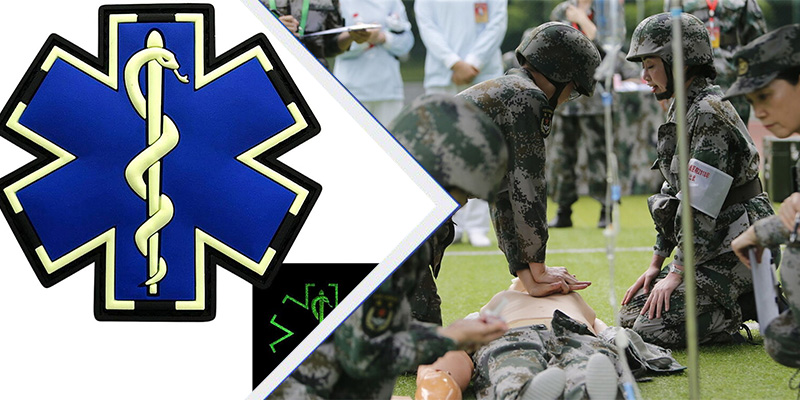 PVC -patches voor militaire medici: het herkennen van levensreddende inspanningen