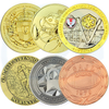 Uitdaging Coin Design Stemping Dies 3D Zink Alloy Maakt uw eigen dubbele zware Souvenir Gold Poled Coin Aangepaste oude munten