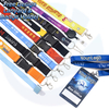 Fabrikant Custom Promotional Lanyard met neksublimatie Printing Polyester lanyards voor ID -kaartbadge