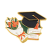 Factory Studenten Klasse Graduate Graduation Gift Bachelor Hat Diploma Email Rapel Pin Badges Broches Aangepaste afgestudeerde emailpinnen
