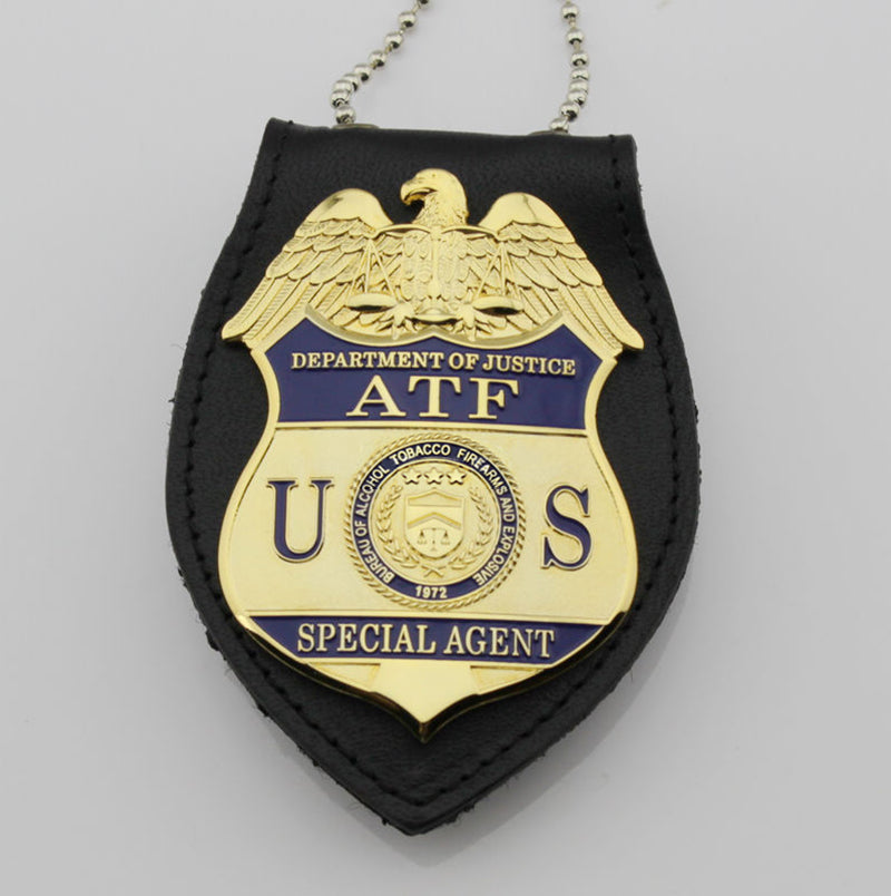 US ATF Special Agent Badge Replica Movie Props