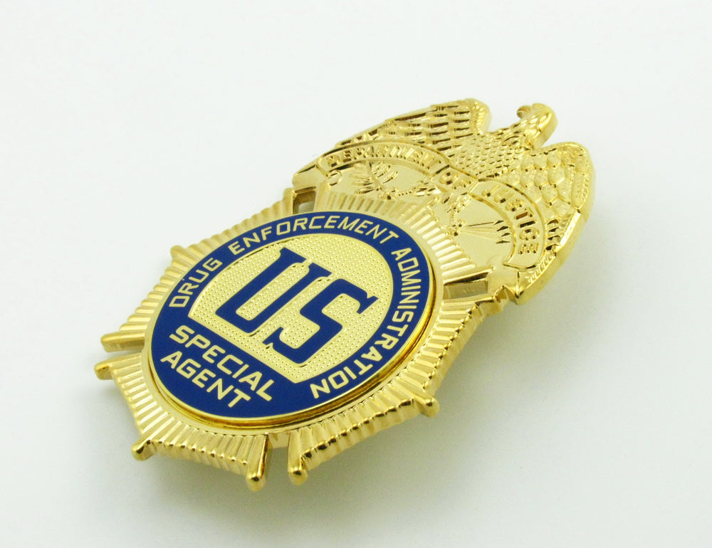 US DEA Special Agent Drug Drug Enforcement Administration Badge Replica Movie Props