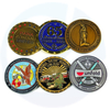 Groothandel fabrikant 3D beste kwaliteit Brass Zink Alloy Custom Soft Email Souvenir Commemorative Challenge Coins