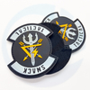 Factory Custom Velcro PVC Patches Siliconen zacht rubberen patch label 3D reliëf PVC -patch