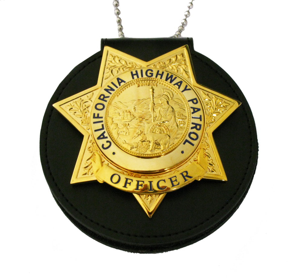 US CHP California Highway Patrol Officer Badge Replica Movie Props