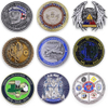 Fabrikant Metal Coin Custom No Minimum Die Casting 3D Blanco Email Euro Coins Navy Air Force Souvenir Challenge Coin