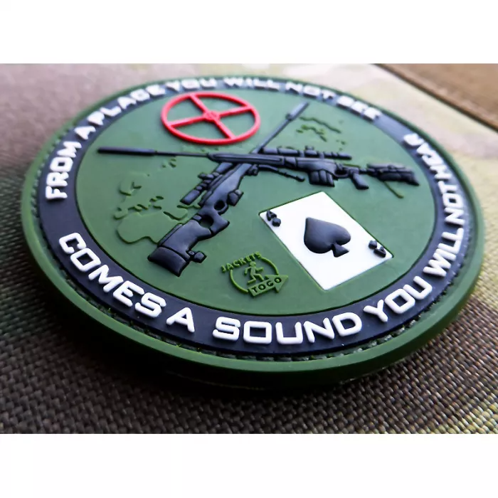 YC Gifts Factory Custom JTG 3D Militaire stijl Tactical Uniform Sniper Gun Rubber PVC Patch