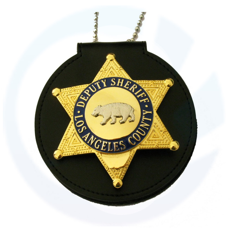 LASD LOS ANGELES COUNTY Plaatsvervangend Sheriff Bear Badge Replica Movie Props