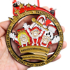 Aangepast kleurrijk Carnival Carniv Carnaval Festival Medailles Medal