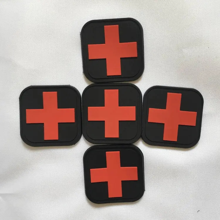 Groothandel Outdoor Products Medical Red Cross PVC Patch