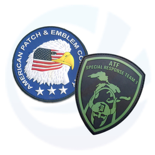 PVC Patch voor het Bald Eagle -logo van het Amerikaanse bedrijf