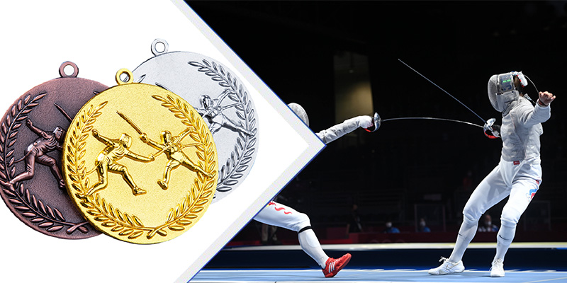 The Art of Fencing: Custom Fencing Medals