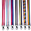 Groothandel OEM blanco sublimatie polyester nylon gewoon goedkoop gepersonaliseerd aangepast logo bedrukte lgbtq regenboog lanyard