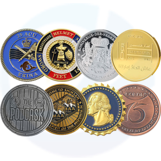 Gratis ontwerp goud zilveren glazuur uitdaging munt stamped zink legering 2d 3D metaal token aangepaste munten collecties