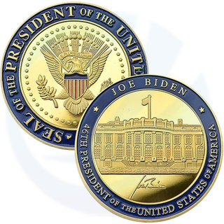 Aangepaste verkiezingsartikelen die militaire president van de Verenigde Staten zijn gegraveerde munten Presidentiële unieke coole uitdaging munt