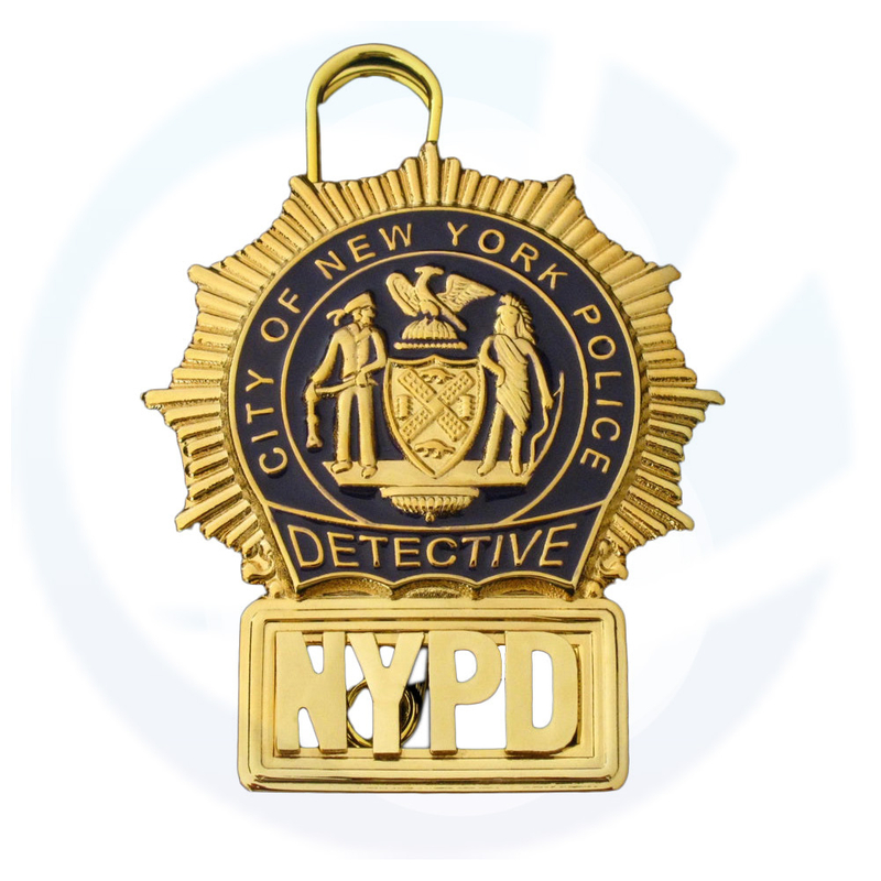 NYPD New York Police Detective Badge Replica Movie Props