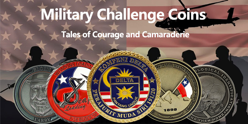 Militaire uitdagingsmunten: verhalen van moed en kameraadschap