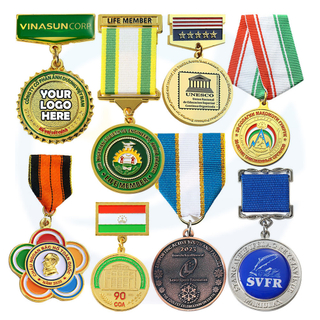 Fabrikant Custom Medallion Medalla Die Cast Metal Medal Badges 3D Activity Medals en Awards Medal of Honor