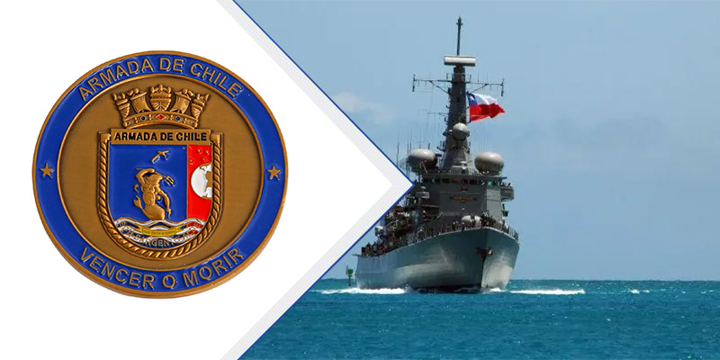 Het verkennen van de symboliek achter Chile Navy Challenge Coin Designs