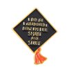 Factory Studenten Klasse Graduate Graduation Gift Bachelor Hat Diploma Email Rapel Pin Badges Broches Aangepaste afgestudeerde emailpinnen