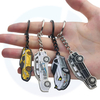 Factory Promotionele sleutelhangers 3D -auto -vorm zacht email sleutelhangers metaal zinklegering aangepaste sleutelhanger logo voor souvenirs