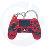 Groothandelspelmachine Keyring PVC Keychain Soft Silicone Rubber Gamepad Keychain