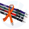 Aangepaste bedrukte nekriem lanyard sling id badge houders lanyard en pvc naam kaart polyester sleutelhanger lanyard