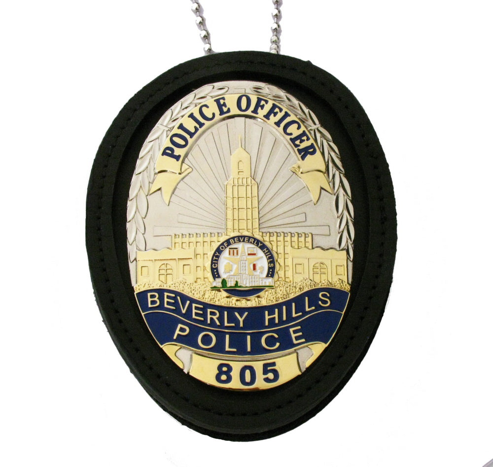 BHPD Beverly Hills Police Officer Badge Replica Movie Props met nr. 805