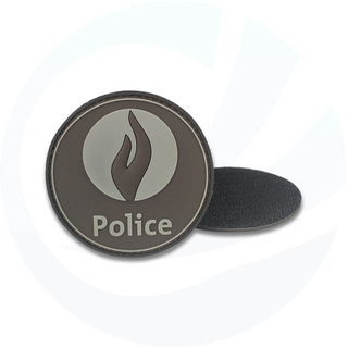Aangepaste politie PVC-patch