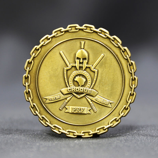 Modern Iron Large Challenge Coin
