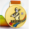 Aangepaste logo metal sport honkbal medaille