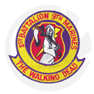 1e bataljon 9e mariniers patch