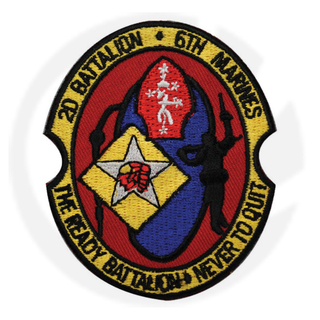 2e bataljon 6e mariniers patch