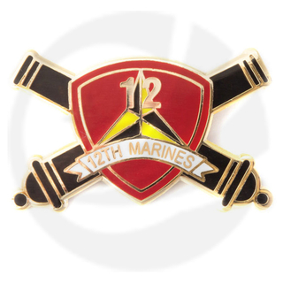 12e mariene regiment pin