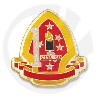 1e bataljon 2e mariniers pin