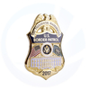 Gouden U.S Militaire Politie Border Patrouille Badges