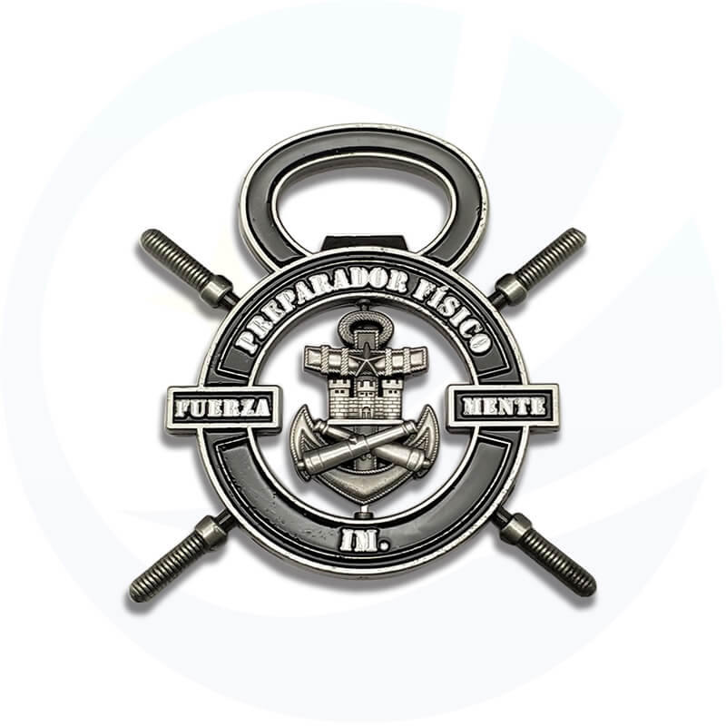 aangepaste stalen cirkel Challenge Coin