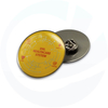 Aangepaste DHL Company Corporate Logo Pins Metal Epoxy Souvenir Badges