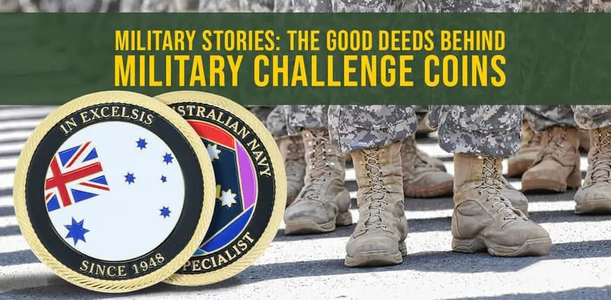 Militaire verhalen: de goede daden achter militaire uitdagingsmunten