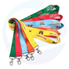 Aangepaste logo kleurstof sublimatie polyester sleutelhanger lanyard groothandel nek lanyard riem