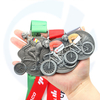 Aangepaste sportmedaille Fabrikanten 3D Finisher Road Mountain Bike Cycling Medal Medaille Goud Gold Silver Swim Swimming Medal met lint