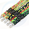 Lanyard fabrikant gratis monster promotie goedkoop op maat gemaakte polyester nek lanyard met logo