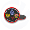 Ons politie -uniform geborduurde badge -patch