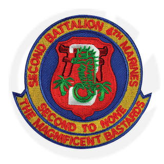 2e bataljon 4e mariniers patch