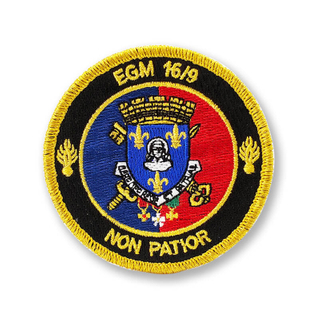 Aangepaste Frankrijk Militaire Uniform Decoratie Geborduurde Badge Flag Patch