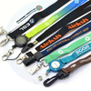 Lanyard fabrikant gratis monster promotie goedkoop op maat gemaakte polyester nek lanyard met logo